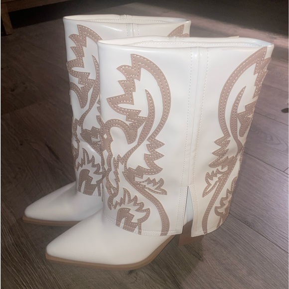 Azalea Wang Esperanza Cowboy Boot size 9 - Picture 8 of 9